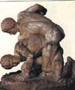 Борющиеся мальчики. Древнегреческая скульптура